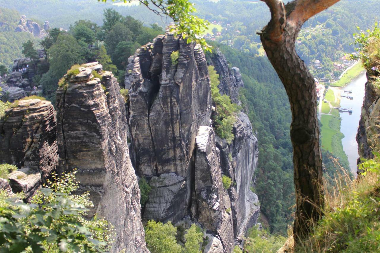 Pension Zaukeneck Bad Schandau Εξωτερικό φωτογραφία